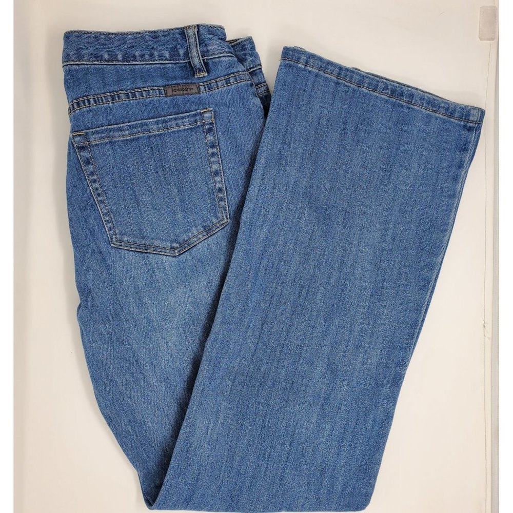 Liz Claiborne Jeans Bootcut 5 Pocket Style Size 12 (WP258)